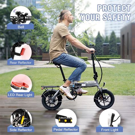 Hitway Folding Electric Bike Bk For Adults E Bike With W Motor