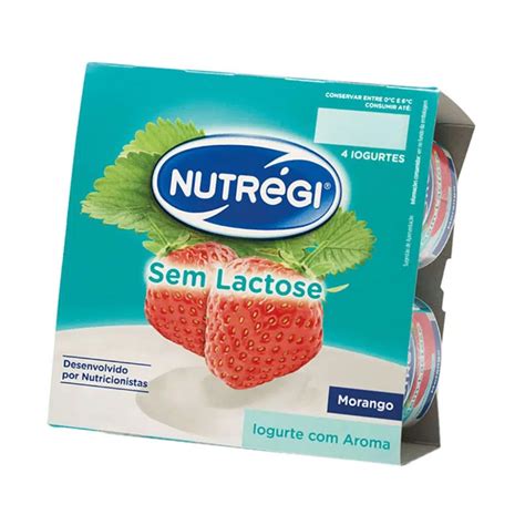 Iogurte Aroma Morango Sem Lactose Nutr Gi Nutrip Dia