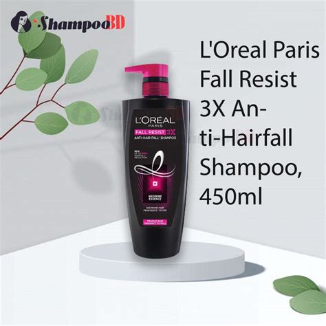 Loreal Paris Fall Resist 3x Anti Hairfall Shampoo 450ml Prevents Hair Loss E Commerce