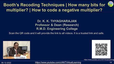 Booths Recoding Techniques How Many Bits For Multiplier How To