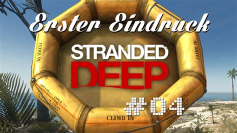 Erster Eindruck Stranded Deep Early Access Ep Gameplay First