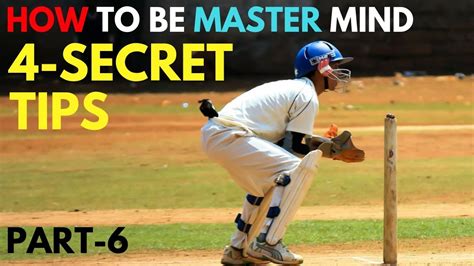 4 Secret Wicket Keeping Tips Wicket Keeping Practice Videos Grow