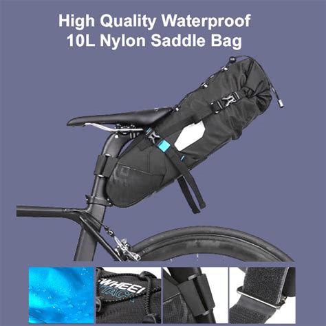 Roswheel Waterproof Travel Saddle Bag L Cyclexafe Cycling