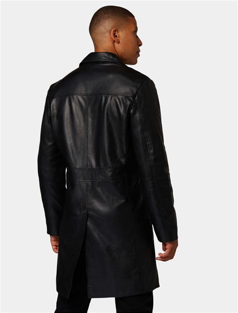 Shop Leather Trench Coat Mens With Up To 20 Off