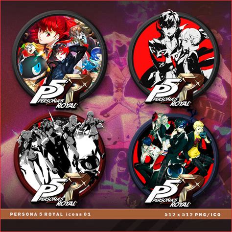 Persona 5 Royal Icons By Brokennoah On Deviantart