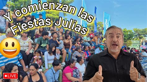 Santa Ana está de fiesta comienzan las fiestas Julias elsalvador