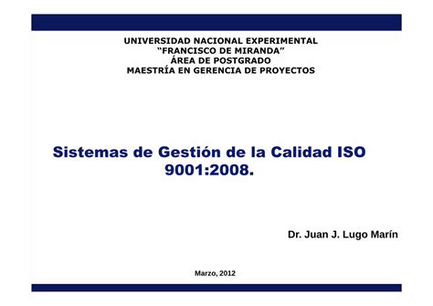 PDF Sistemas de Gestión de la Calidad ISO 9001 2008 PDF