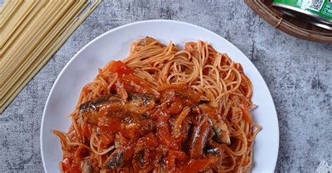 Resep Spaghetti Sarden Oleh Mama Queen Cookpad