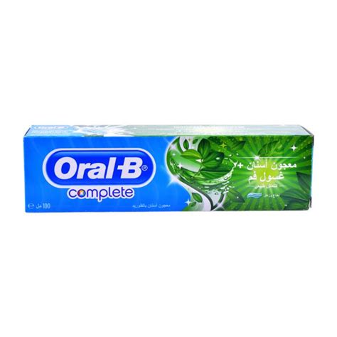 Oral B Complete Toothpastemouthwash 100ml