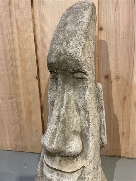 Xl Easter Island Head Burgess Home Garden