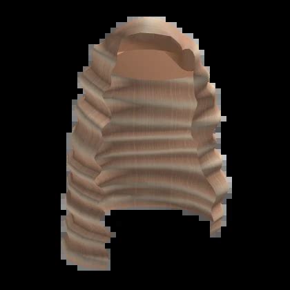 Wavy Deep Side Part In Red Blonde Roblox