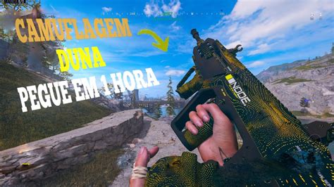 NOVA CAMUFLAGEM DO EVENTO DUNA NO WARZONE 3 YouTube