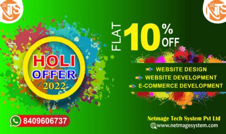 Wishes You All Happy And Safe Holi 2023 Netmage Tech System Website