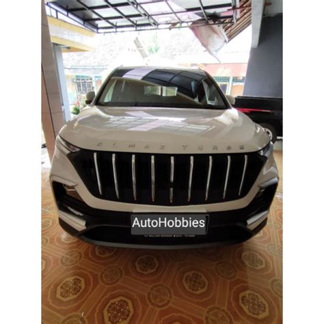 Jual Grill Wuling Almaz Model Apollo Hitam Doff Lis Chrome Shopee