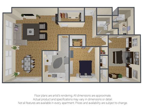 Crest Royal Apartment Floor Plans - Crest Royal Apartments