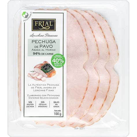 Comprar Pechuga De Pavo Asada Al Horno Bajo En Grasas En Lonchas Sin