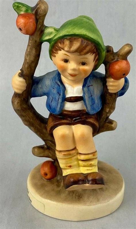 Vtg Hummel Goebel Figurine Apple Tree Boy Germany 142 3 0 Goebel