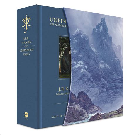 Unfinished Tales By J R R Tolkien Illustrated Deluxe Slipcased