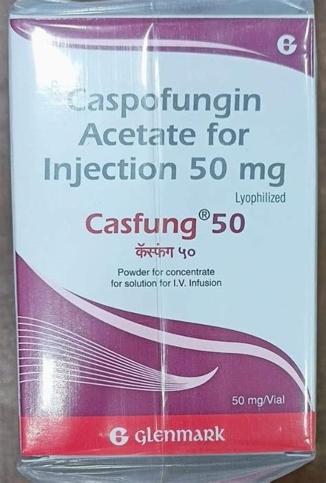 Casfung Mg Injection At Rs Vial Caspofungin Acetate Injection