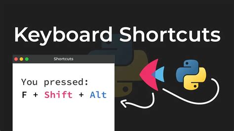 How To Create Python Apps With Keyboard Shortcuts