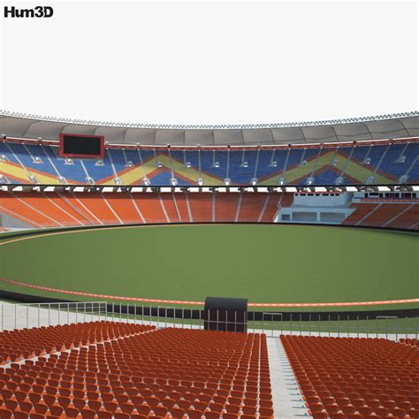 Narendra Modi Stadium 3D model - Architecture on Hum3D