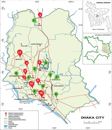 Where Is Dhaka On The World Map