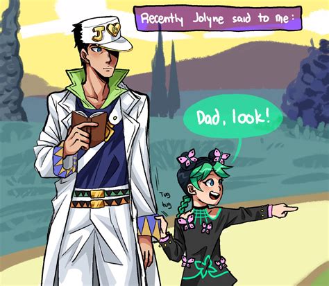 Jotaro Kujo Jolyne Cujoh Jojos Bizarre Adventure Jojo Anime Комиксы Anime Аниме