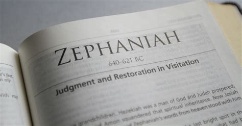 How Do We See The Gospel In The Old Testament Book Of Zephaniah