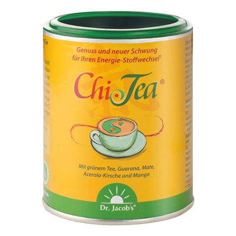 Chi Tea Wellness Tee Guarana grüner Tee Kaffee Acerola 180 g