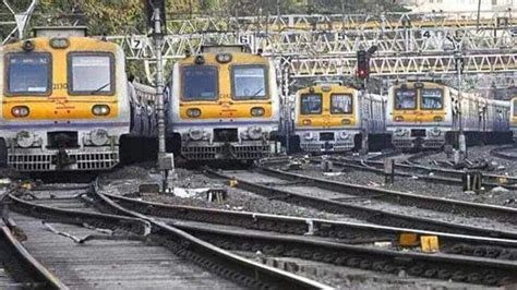 Mumbai Local Train Update Railways To Operate ‘mega Block Today