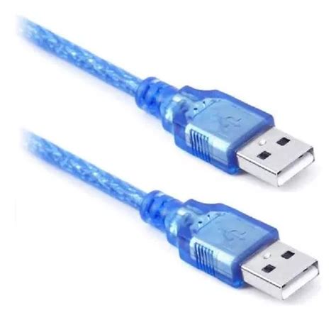 Cable Usb Macho Macho M Azul Mercadolibre