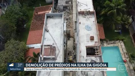 Vídeo Agentes da Seop e do Gaeco MPRJ fazem operação de demolição na