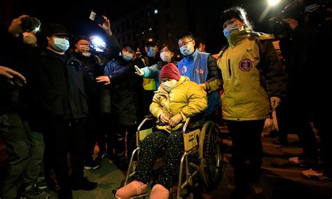 Shanghai Residents Finish Their Quarantine In A Community In Which They