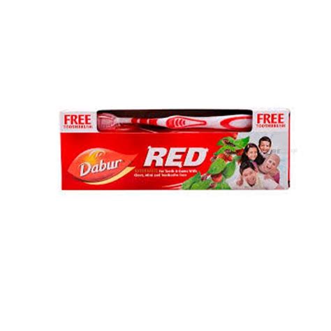 Dabur Red Toothpaste 200gm + Tooth Brush