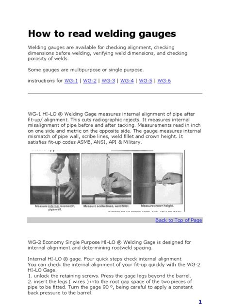 How To Read Welding Gauges | PDF | Welding | Construction