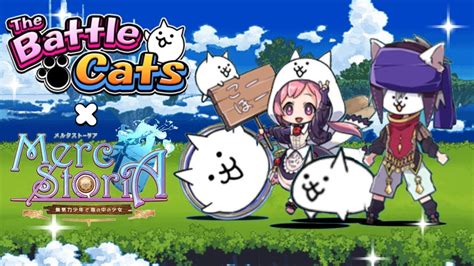 Merc Storia Todos Los Niveles Collab The Battle Cats YouTube