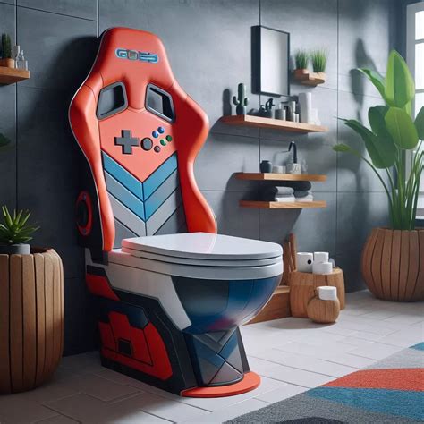 Revolutionizing Comfort The Gaming Chair Shaped Toilet