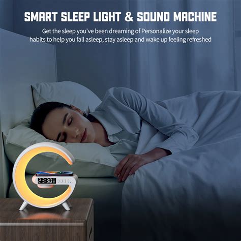 Smart G Light Bluetooth Audio 15w Wireless Charger Three In One Alarm