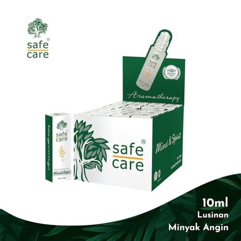 Wholesale Safecare Aromatherapy Roll On Minyak Angin Safe Care 10ml 1 Carton 12 Pcs Shopee