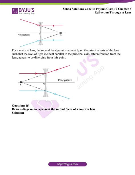 Selina Solutions Concise Physics Class 10 Chapter 5 Refraction Through