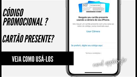 Como Funciona E Como Usar C Digos Promocionais Ou Cart O Presente No