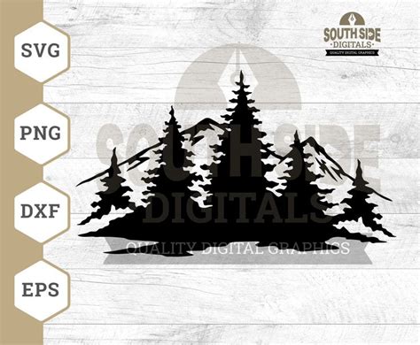 Pine Tree Svg, Forest Tree Svg, Forest Svg, Tree Svg, Pine Tree ...