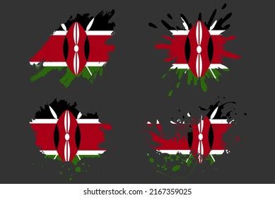 Grunge Kenya Flag Images Stock Photos Vectors Shutterstock