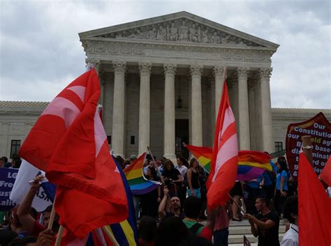 Supreme Court Same Sex Marriage Constitutional Legal Nationwide UPI