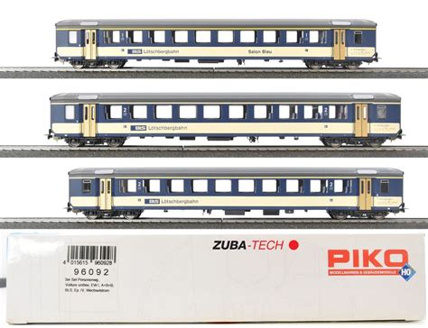 Piko 96092 EW I Personenwagen Set Der BLS 3 Tlg H0 GS OVP Kaufen Auf