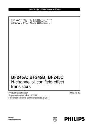 BF245A Datasheet and Replacement. Cross Reference Search