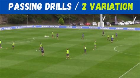 Passing Drills Soccer 2 Variation Youtube