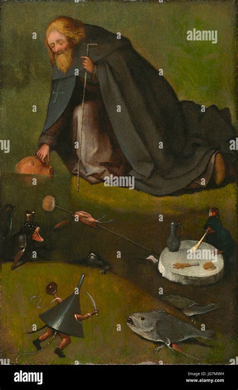 The Temptation Of Saint Anthony By Hieronymus Bosch Nelson Atkins