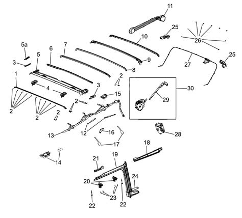 Mopar Aa Soft Top Lift Support Strut For Jeep Wrangler Jl