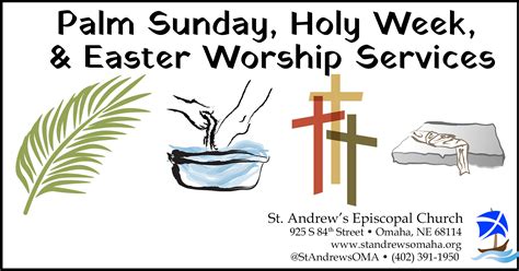 Palm Sunday Holy Week And Easter Worship St Andrews Episcopal Church